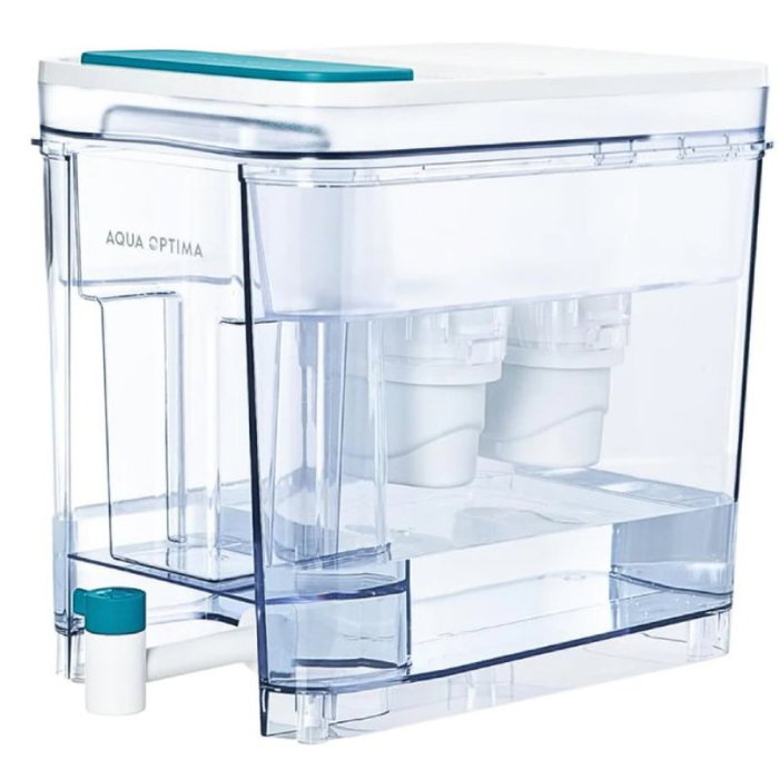 Laica Depósito de agua filtrada Aqua Optima WD1001 8.2L con 6 filtros